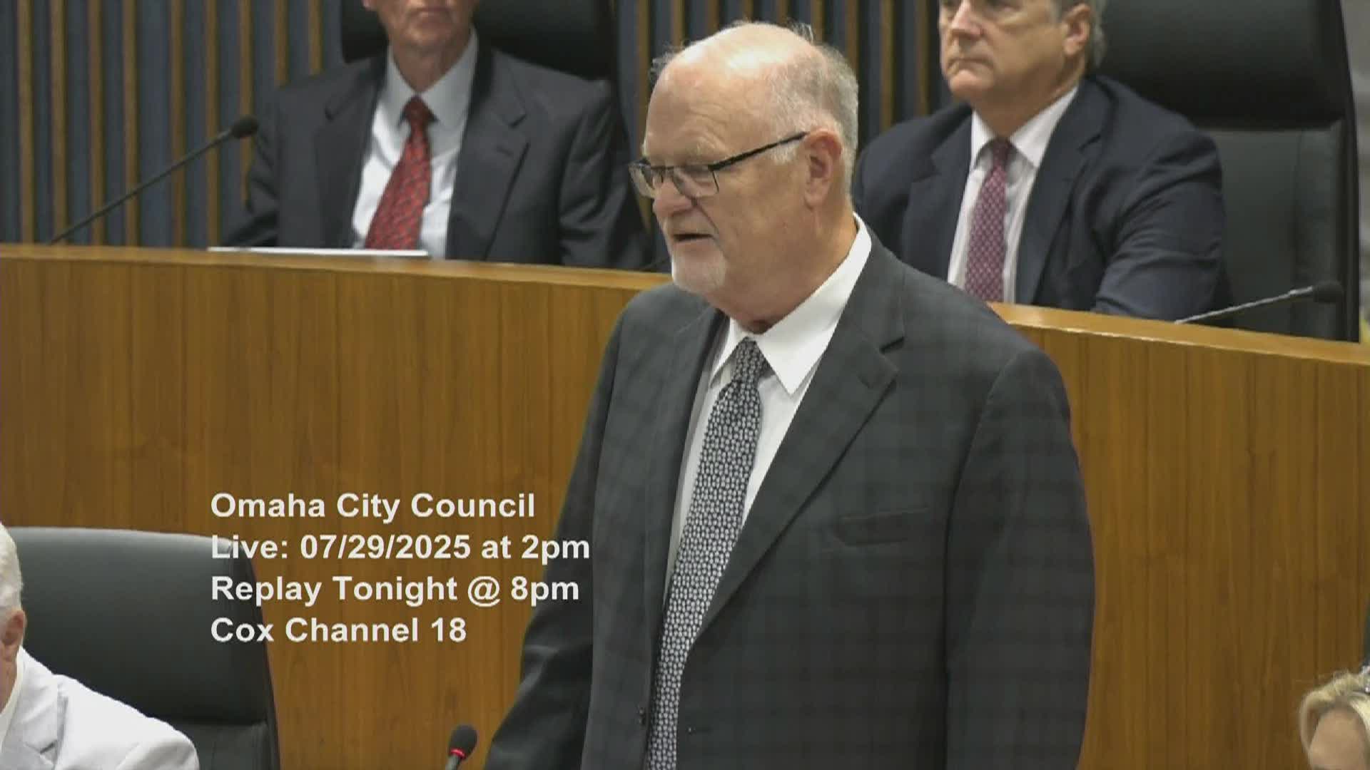 Omaha City Council Meeting 7-29-2025