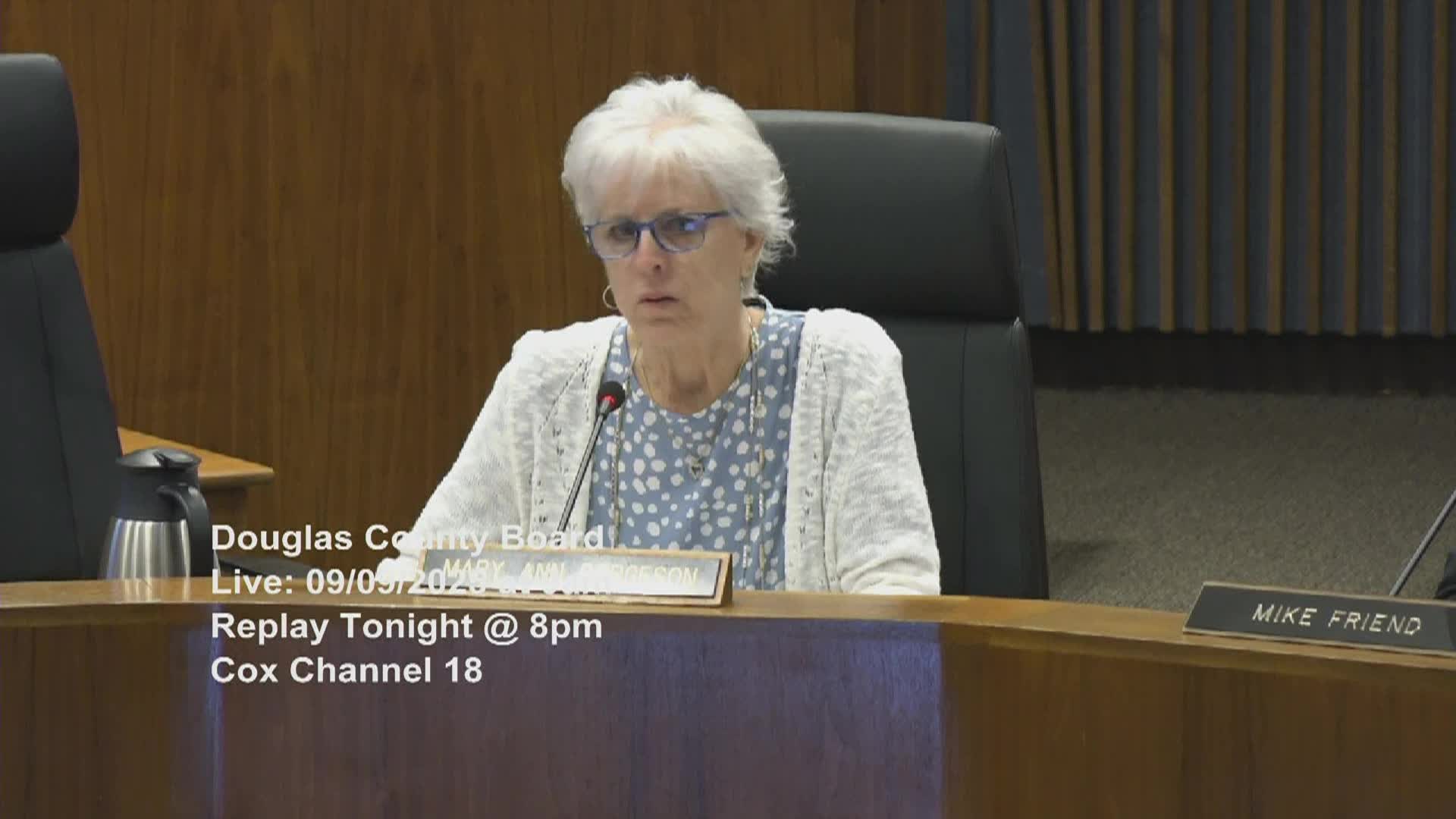 Douglas County Board of Commissioners Meeting 9-9-2025