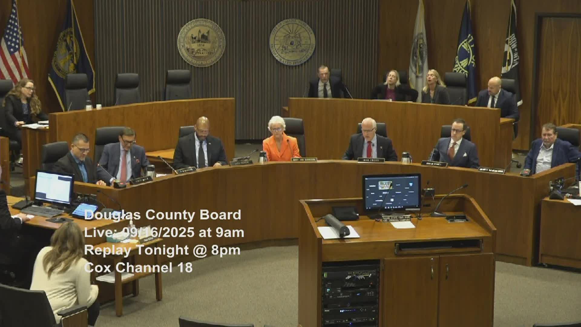 Douglas County Board of Commissioners Meeting 9-16-2025